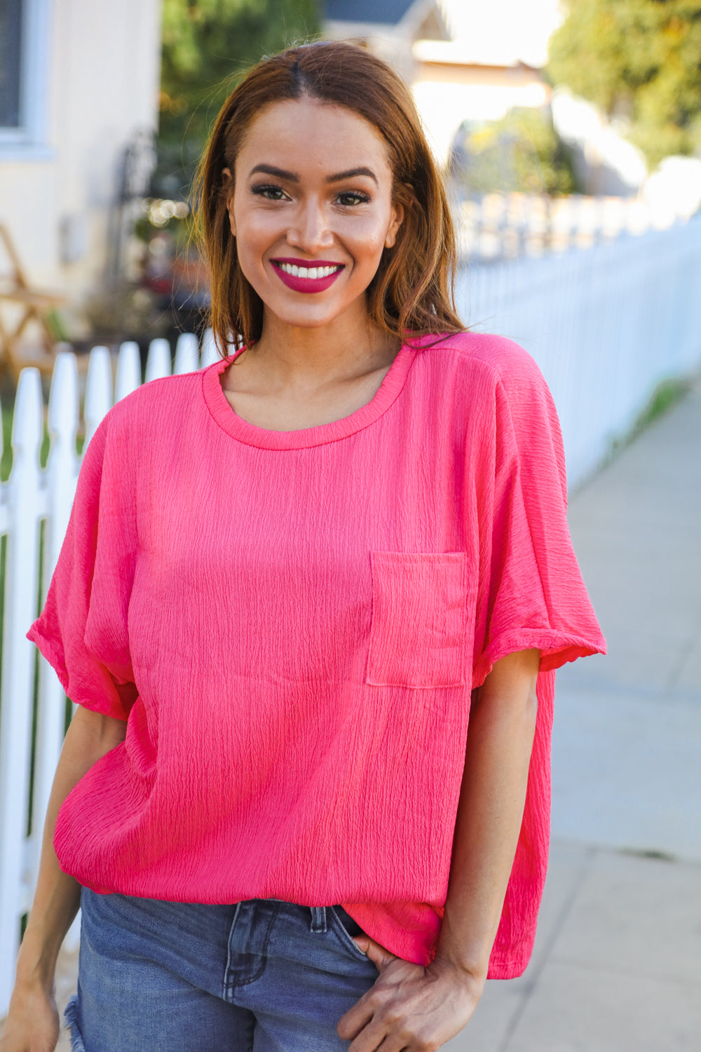 Well Tailored Top with a Graceful Silhouette