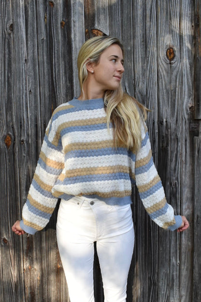 Vintage Inspired Sweater with a Contemporary Edge