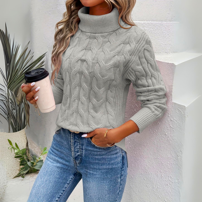 A Vintage Style Sweater with Delicate Timeless Details