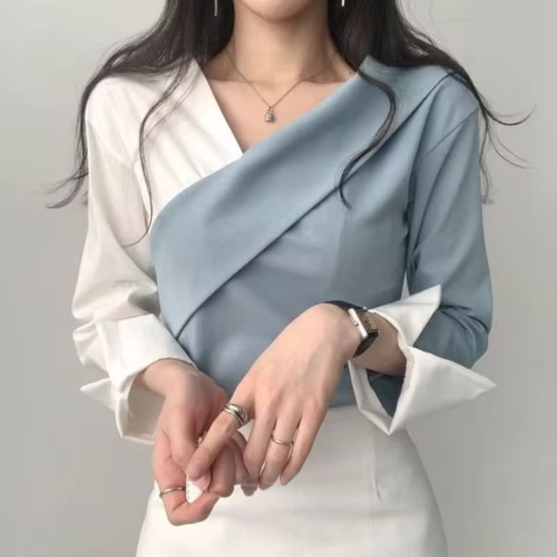Vintage Inspired Blouse with a Contemporary Edge
