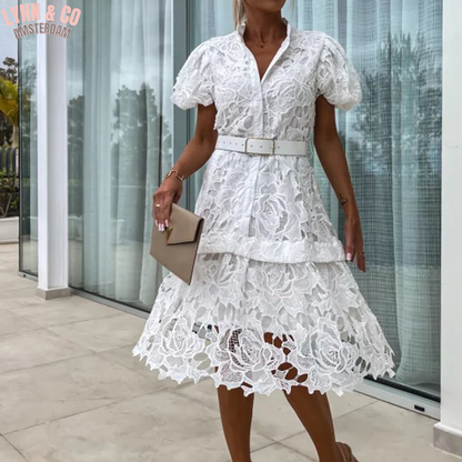 A Vintage Style Dress with Delicate Timeless Details