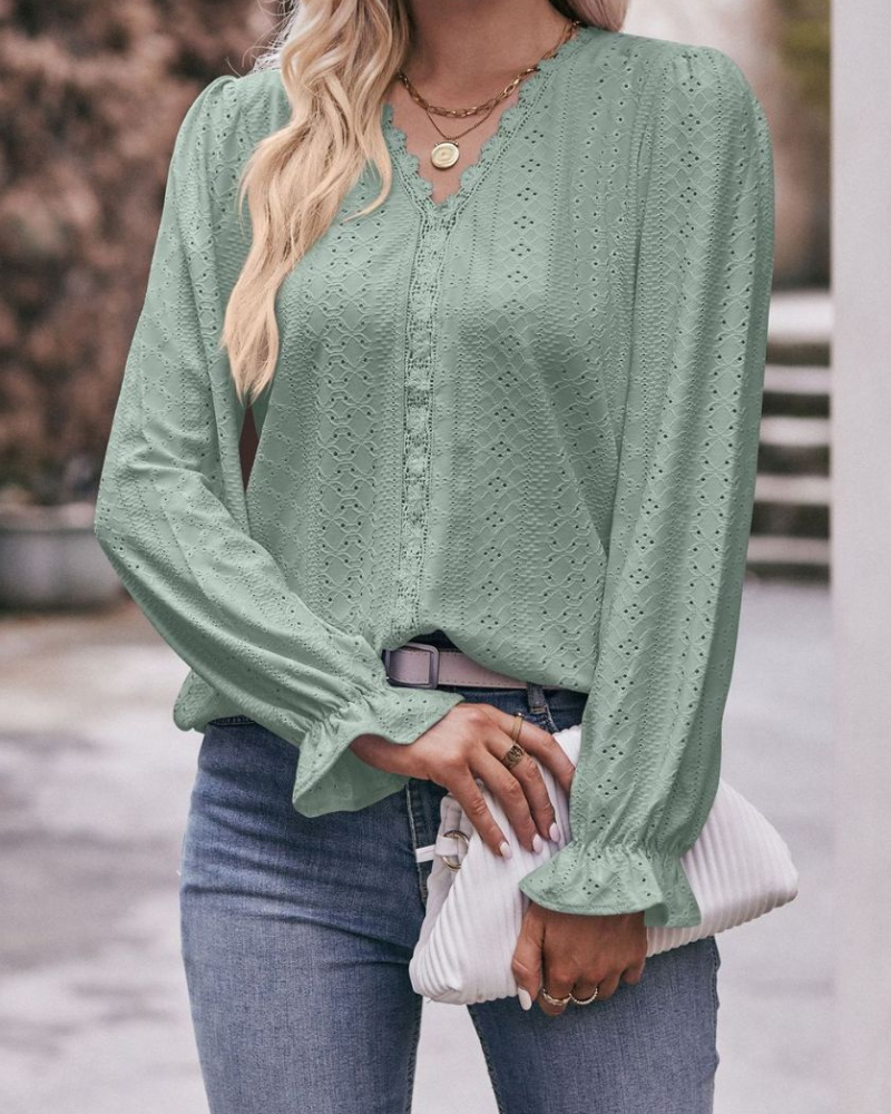 Beautifully Balanced Blouse with Timeless Character