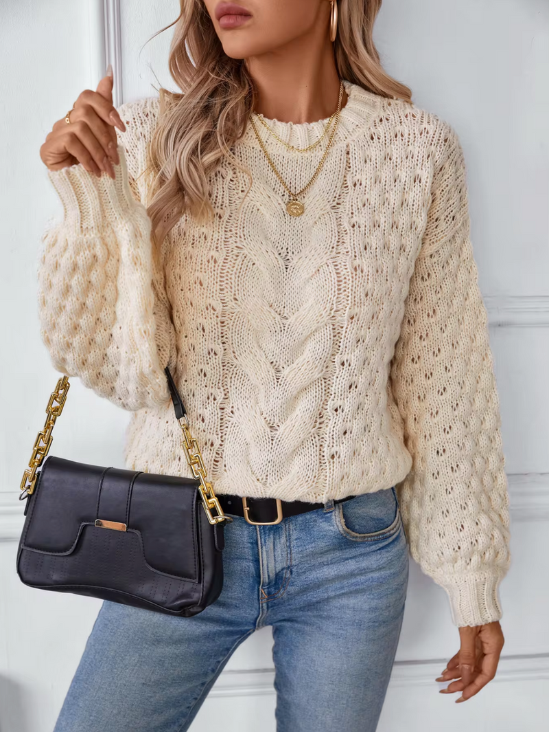 Polished Sweater with an Effortless Classic Look