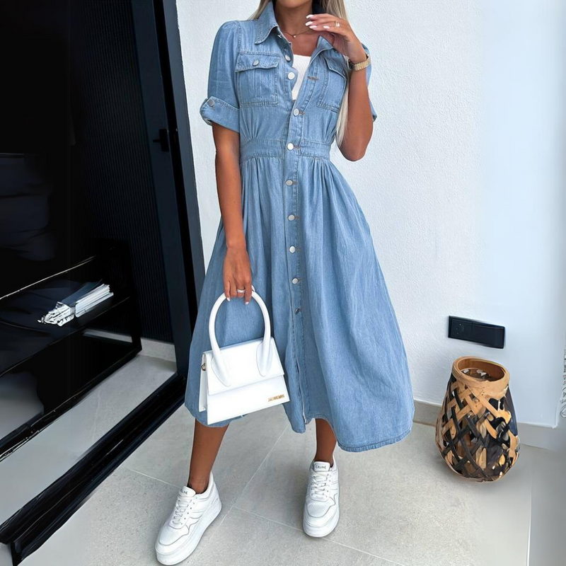 A Vintage Style Dress with Delicate Timeless Details