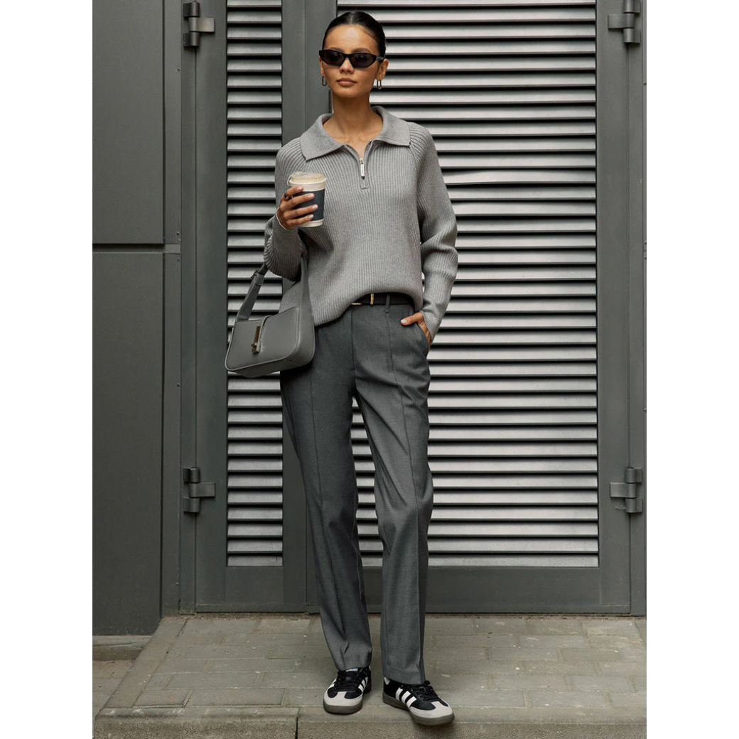 A Vintage Style Sweater with Delicate Timeless Details