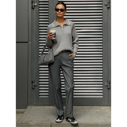A Vintage Style Sweater with Delicate Timeless Details