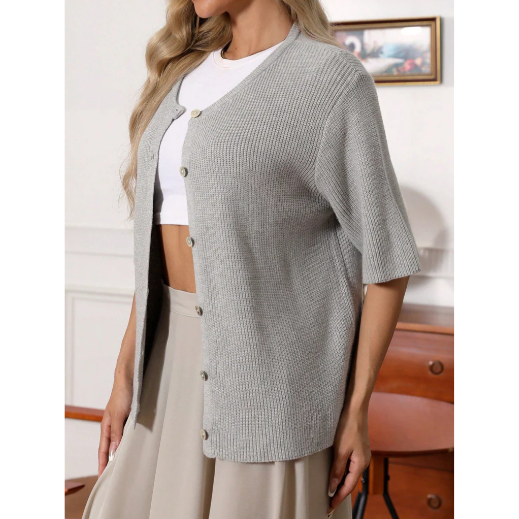 A Vintage Style Cardigan with Delicate Timeless Details