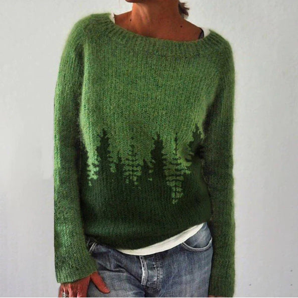 A Vintage Style Sweater with Delicate Timeless Details