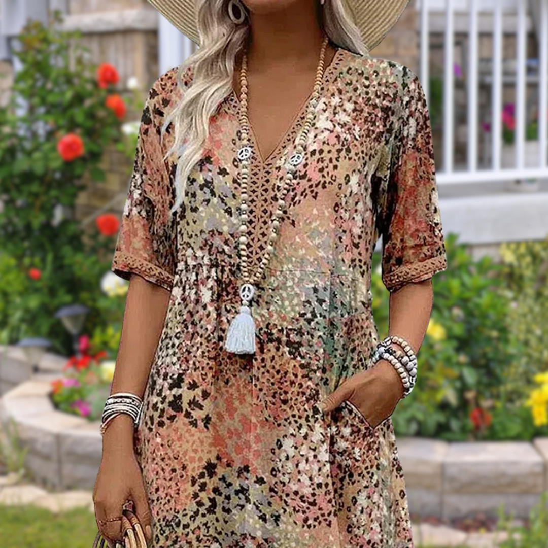 A Vintage Style Dress with Delicate Timeless Details