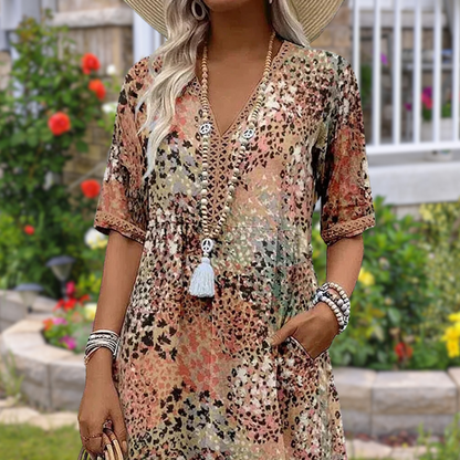A Vintage Style Dress with Delicate Timeless Details