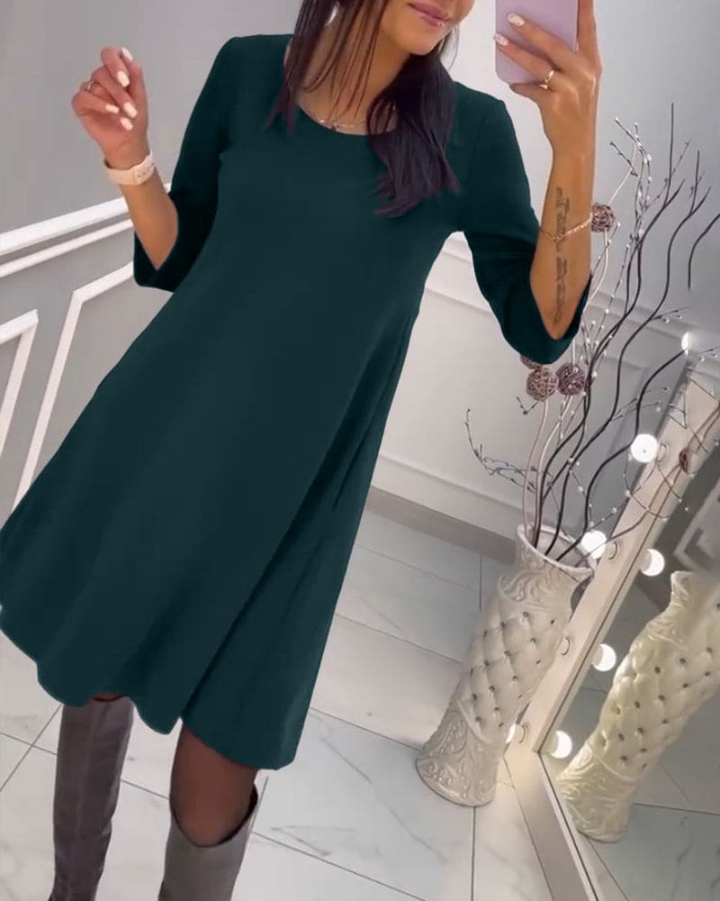 Elegantly Styled Dress for Everyday Wear