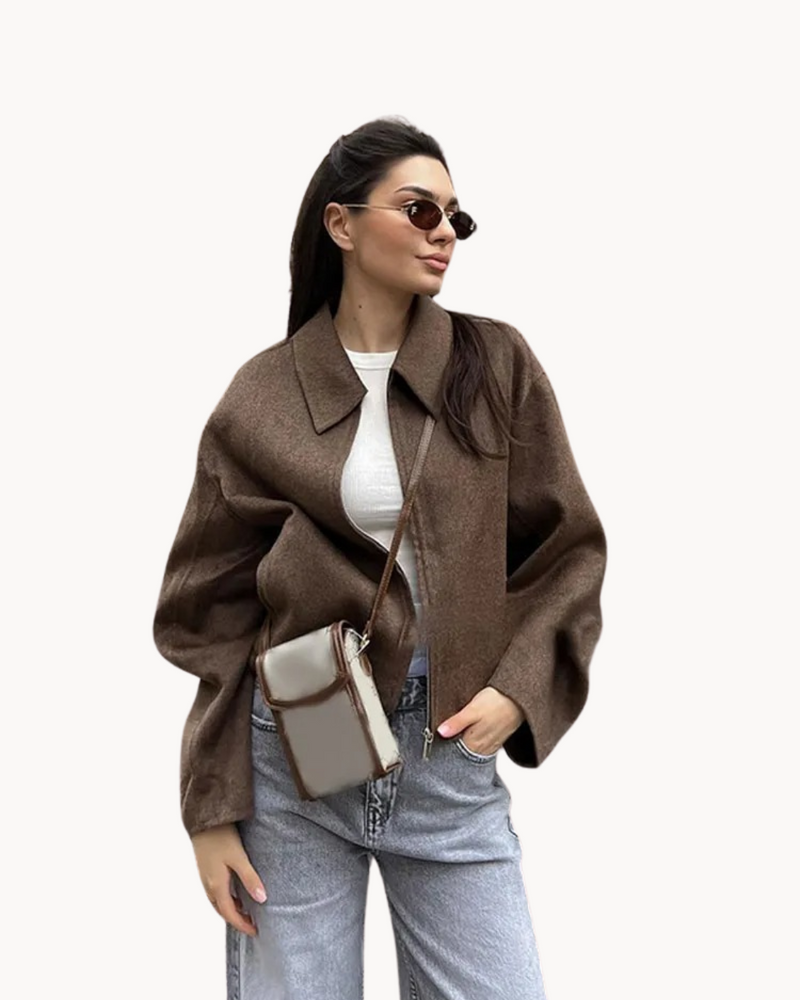 A Vintage Style Jacket with Delicate Timeless Details