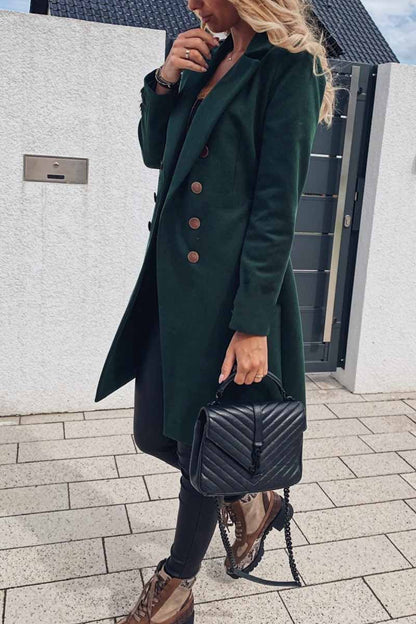 A Vintage Style Coat with Delicate Timeless Details