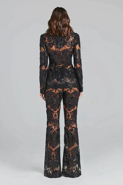 A Vintage Style Pants with Delicate Timeless Details