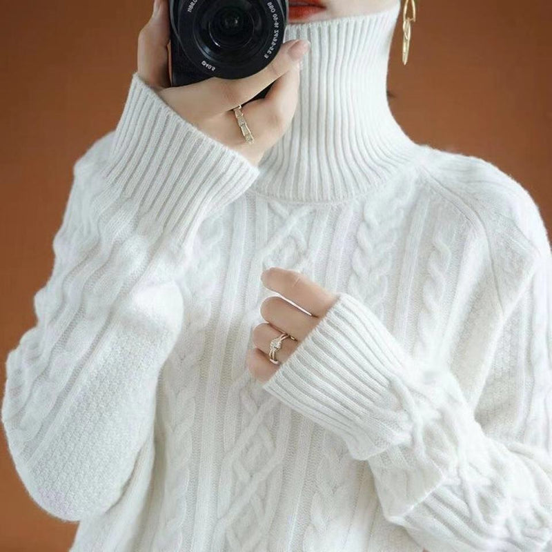 Well Tailored Sweater with a Graceful Silhouette