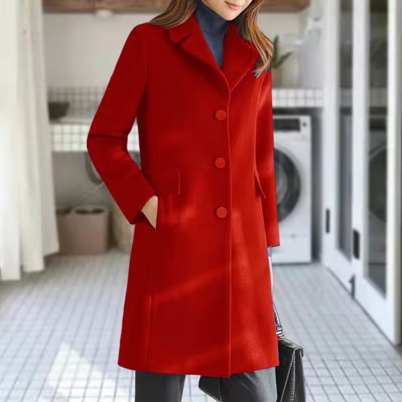 A Vintage Style Coat with Delicate Timeless Details