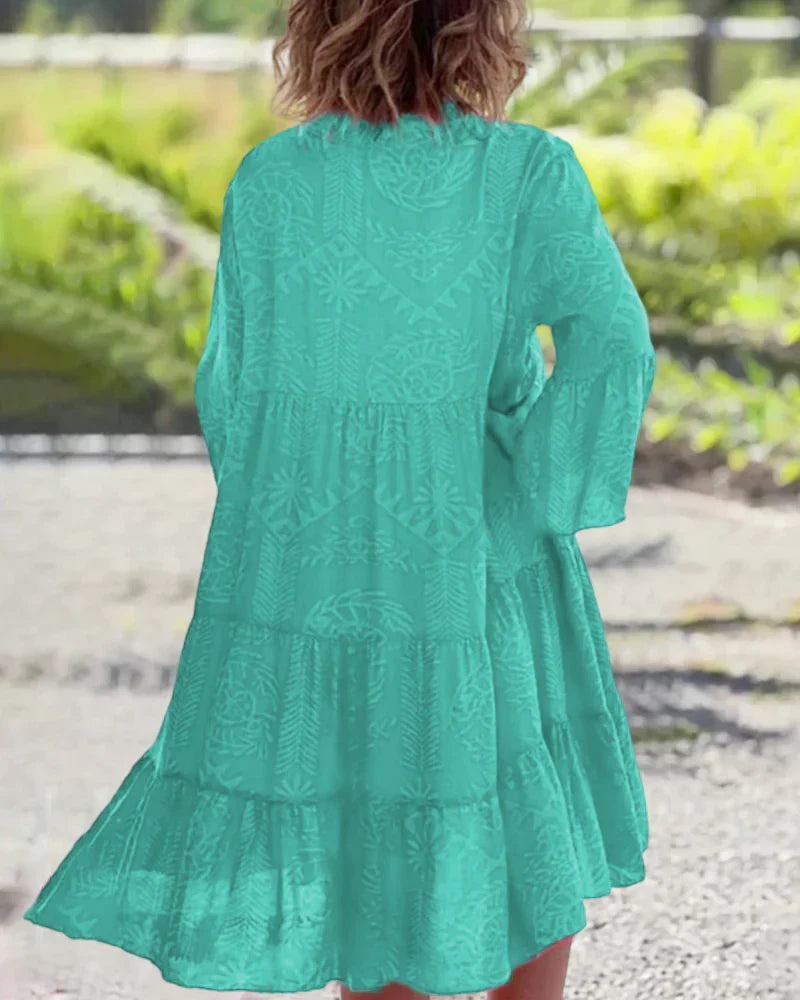 A Vintage Style Dress with Delicate Timeless Details