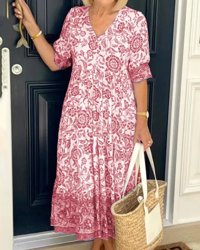 A Vintage Style Dress with Delicate Timeless Details