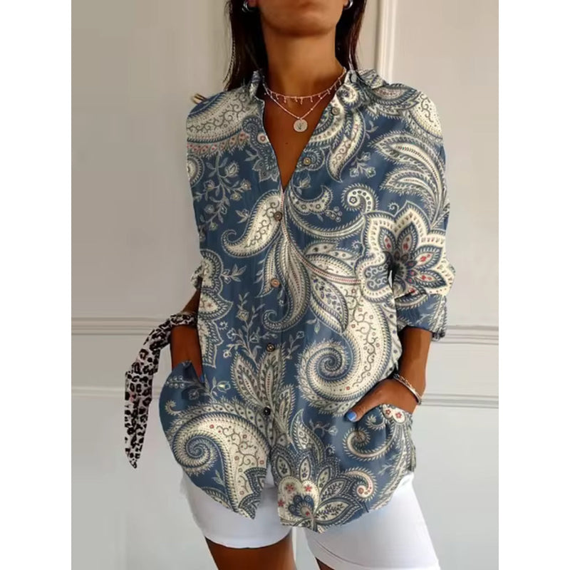 Well Tailored Blouse with a Graceful Silhouette