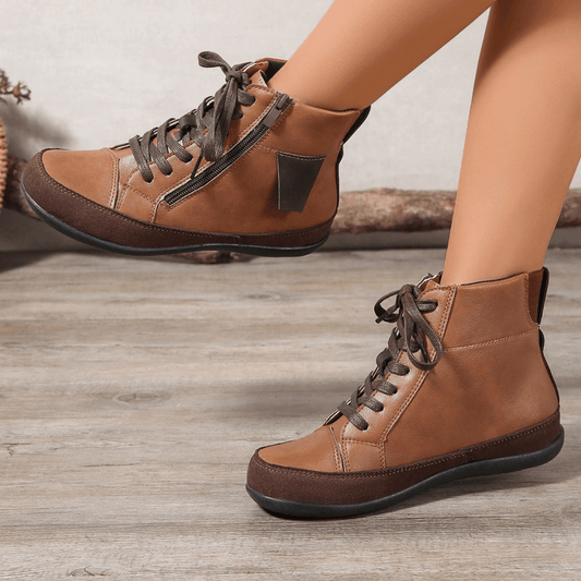 Chic Orthopedic Boots with Unique Design