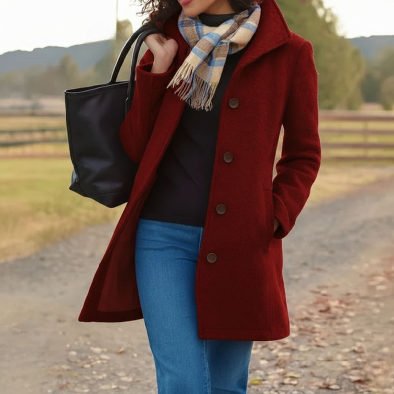 Vintage Inspired Coat with a Contemporary Edge