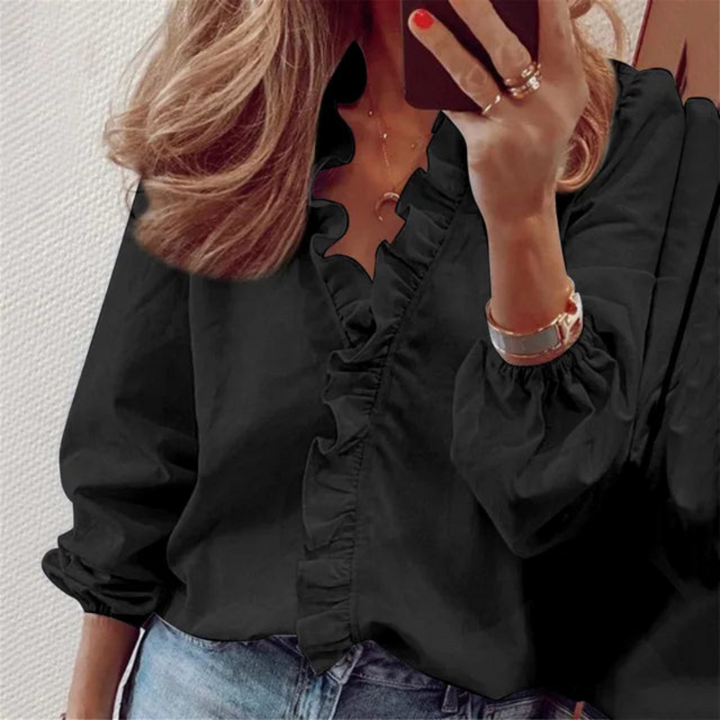 A Vintage Style Blouse with Delicate Timeless Details