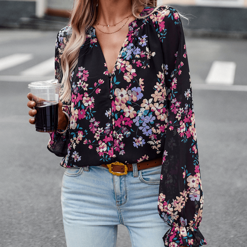 Vintage Inspired Blouse with a Contemporary Edge