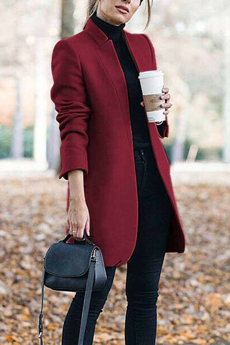 Sophisticated Coat with a Clean Classic Look