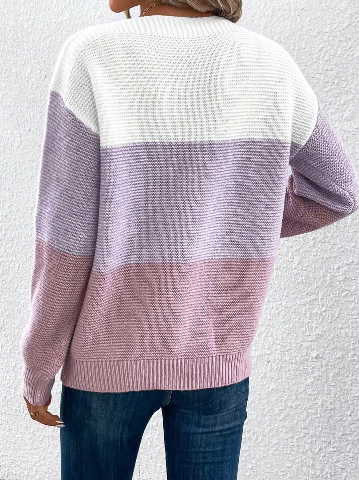 Beautifully Finished Sweater in a Timeless Design