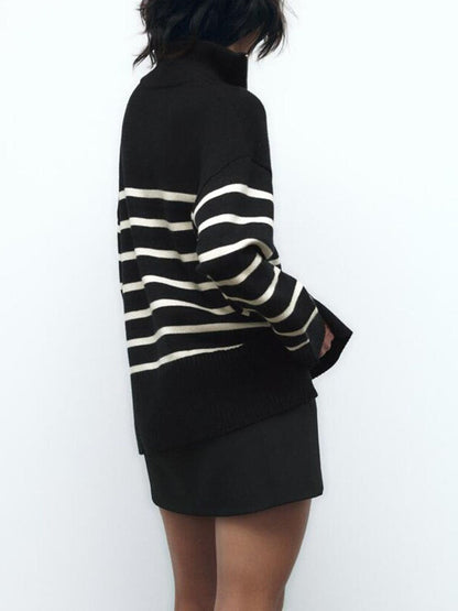 A Vintage Style Sweater with Delicate Timeless Details