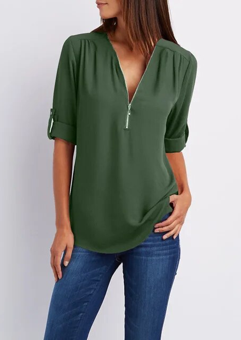 Beautifully Finished Blouse in a Timeless Design