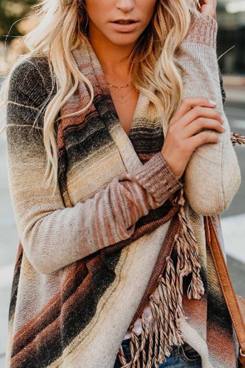 Well Tailored Cardigan with a Graceful Silhouette