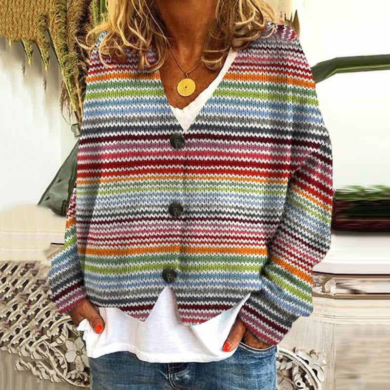 Well Tailored Cardigan with a Graceful Silhouette