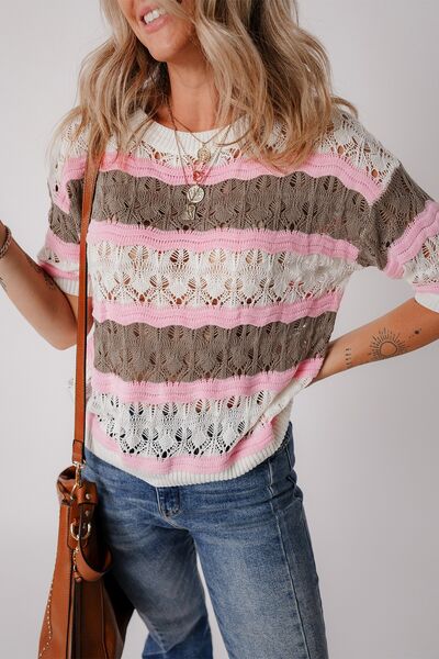 A Vintage Style Sweater with Delicate Timeless Details