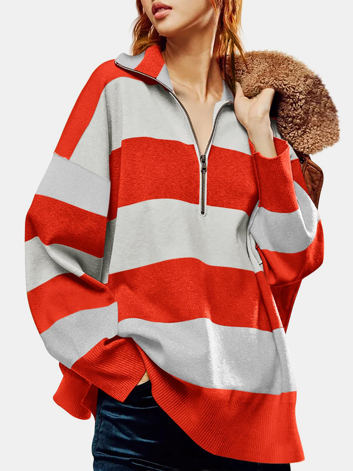 Classic Vintage Sweater with a Flattering Fit