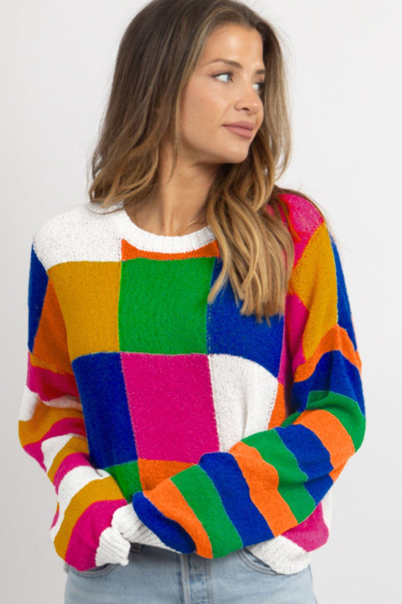 Well Tailored Sweater with a Graceful Silhouette