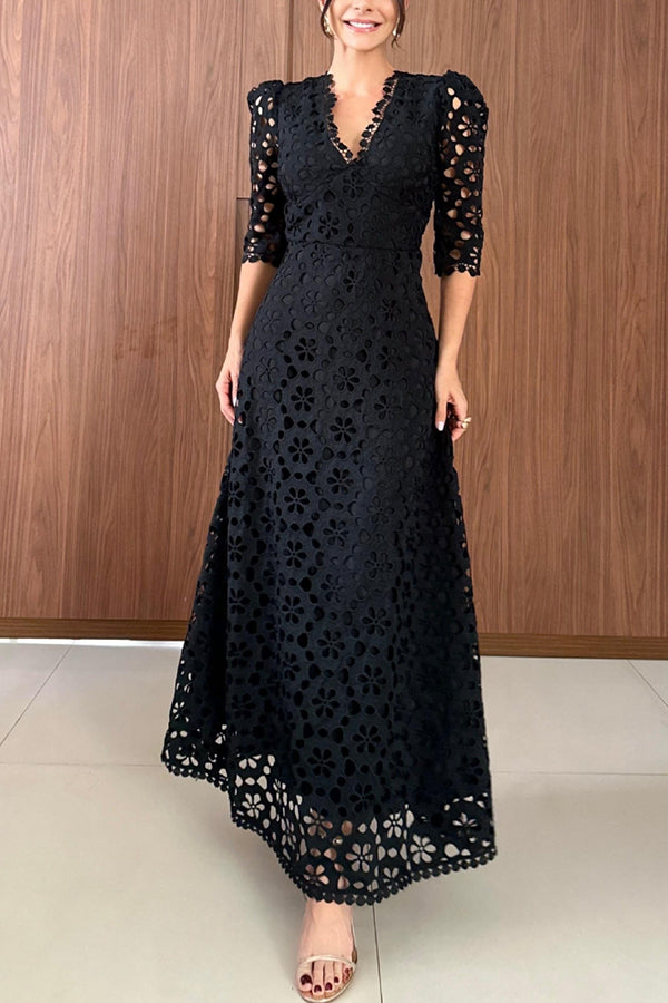 A Vintage Style Dress with Delicate Timeless Details
