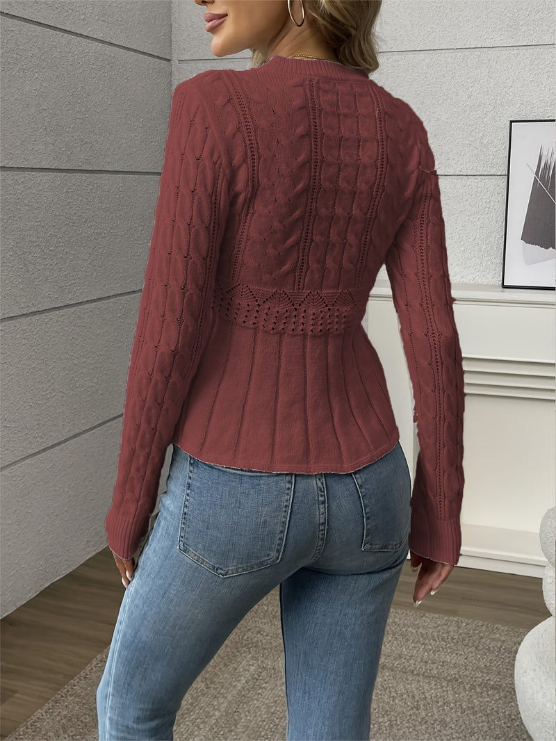 Beautifully Balanced Sweater with Timeless Character