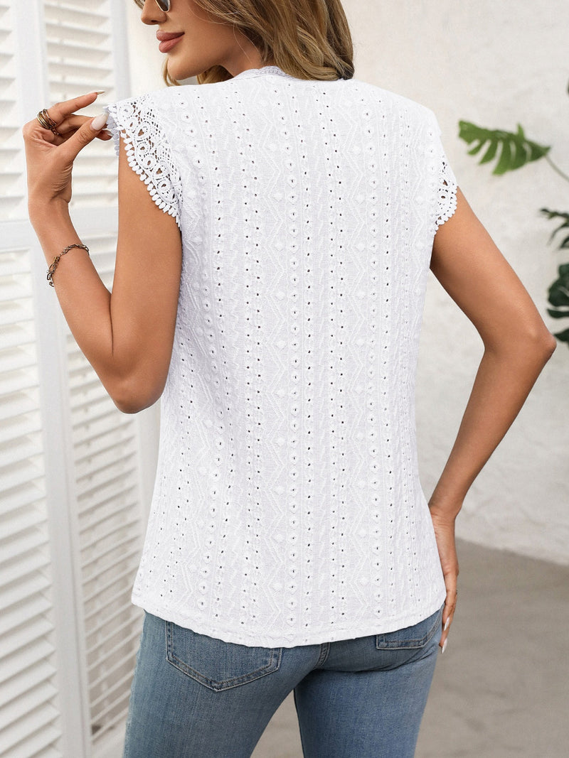 A Vintage Style Top with Delicate Timeless Details