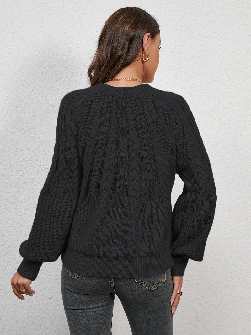 A Vintage Style Sweater with Delicate Timeless Details