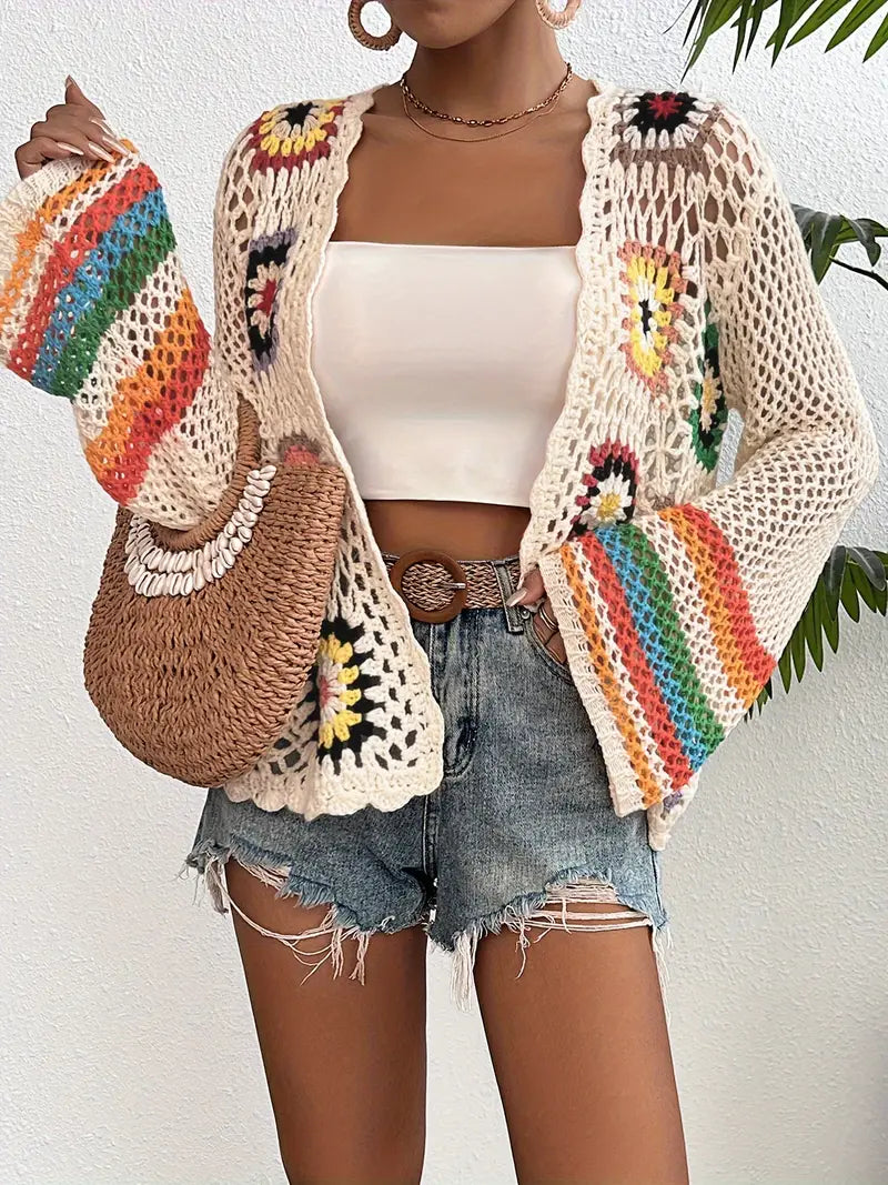 Classic Vintage Cardigan with a Flattering Fit