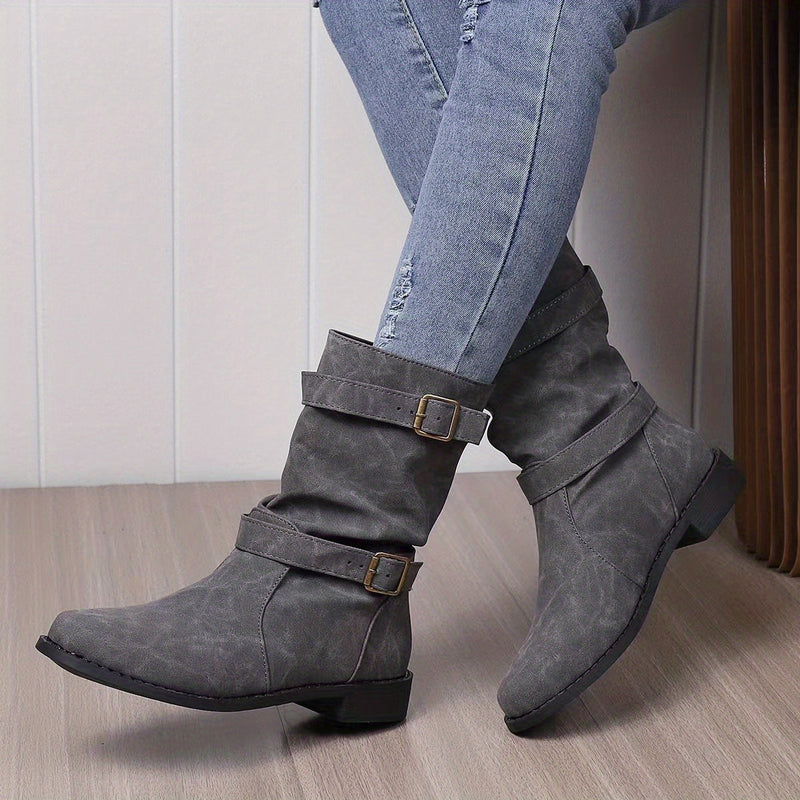 Chic Orthopedic Boots with Unique Design