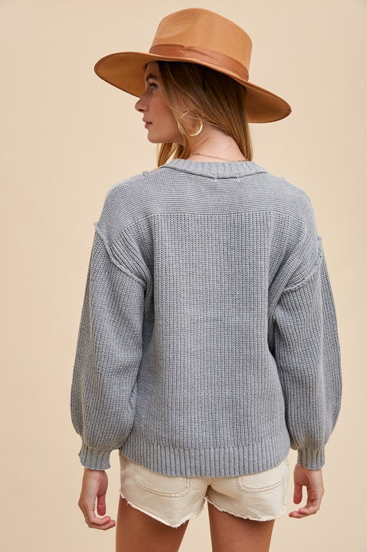 Beautifully Balanced Sweater with Timeless Character