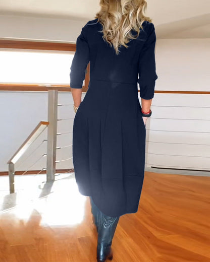 Well Tailored Dress with a Graceful Silhouette