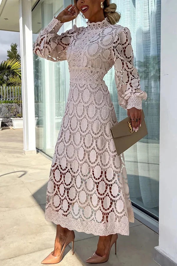 A Vintage Style Dress with Delicate Timeless Details