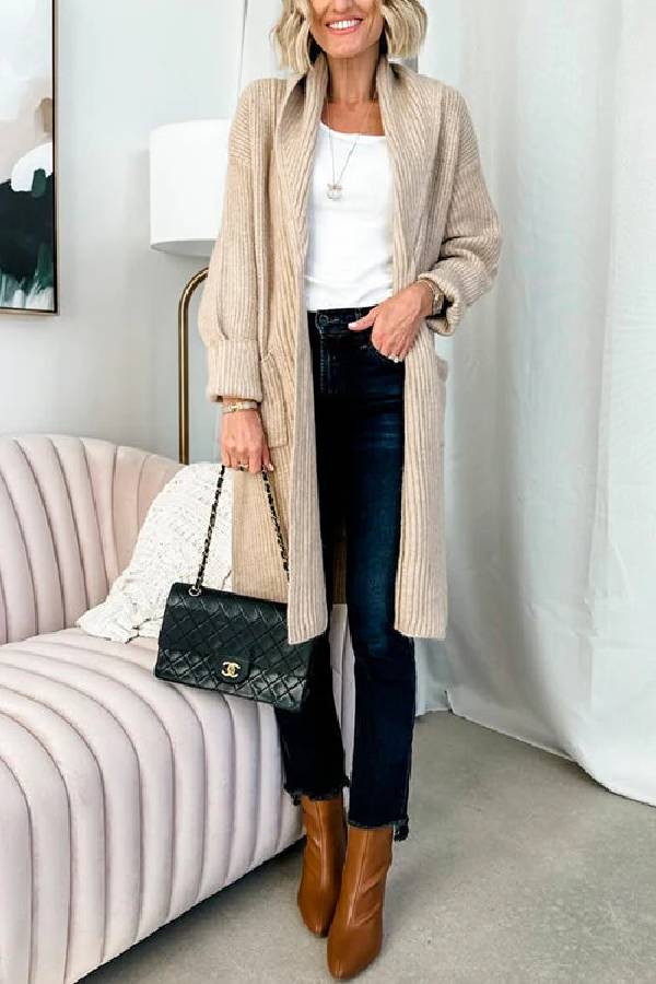 Polished Cardigan with an Effortless Classic Look