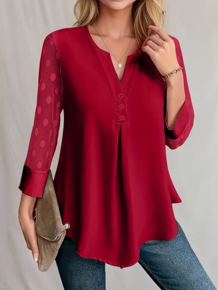 A Vintage Style Blouse with Delicate Timeless Details