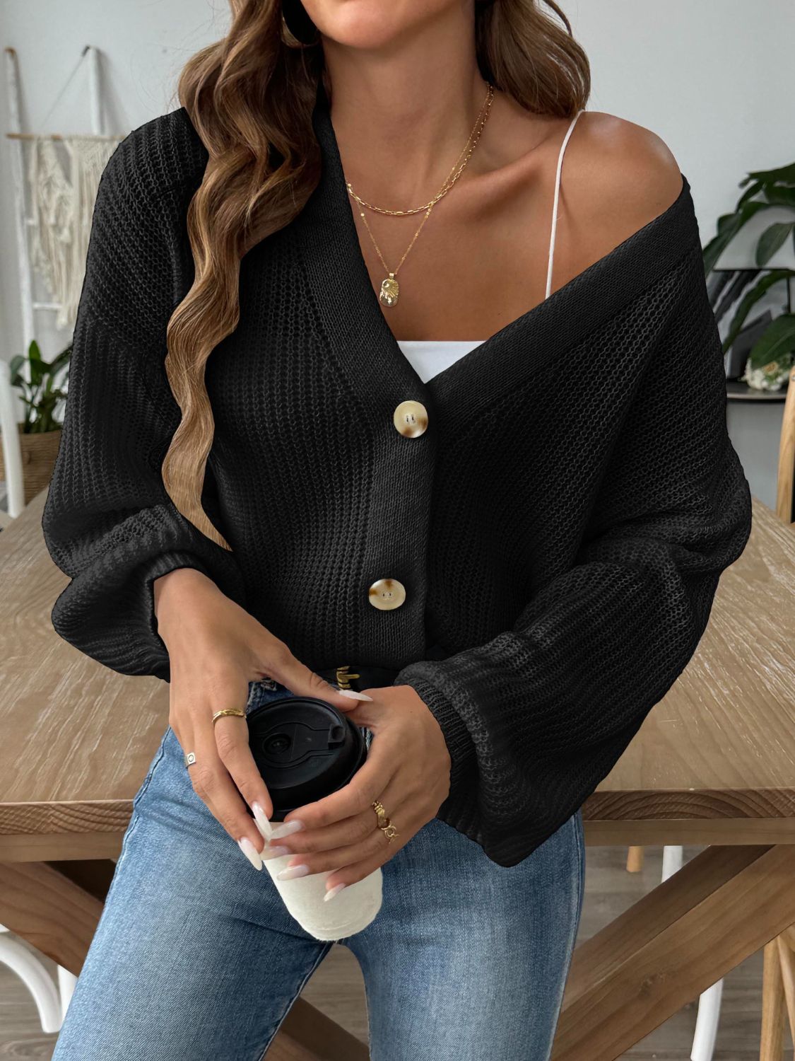 Vintage Inspired Cardigan with a Contemporary Edge