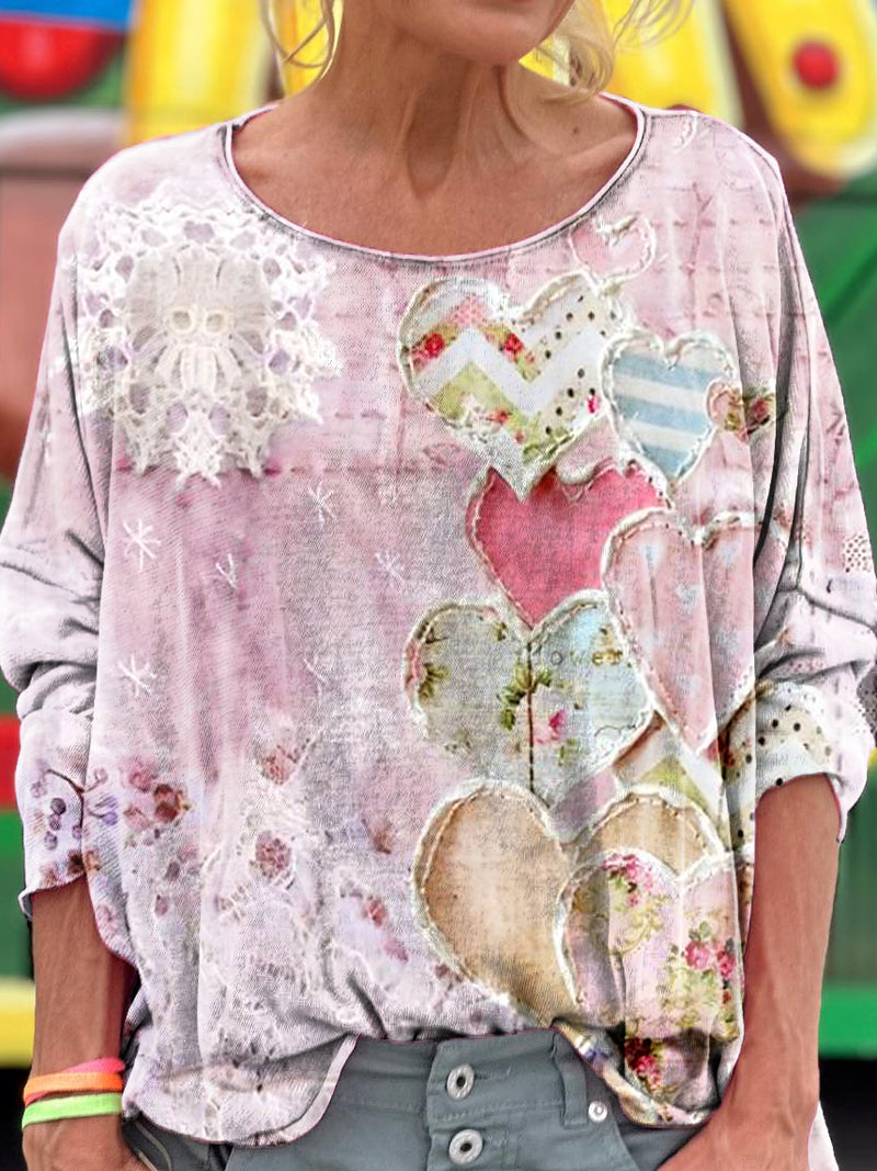 Vintage-inspiroitu T-Paita