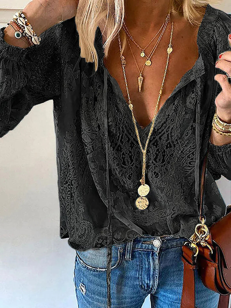 Beautifully Finished Blouse in a Timeless Design